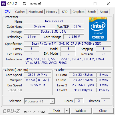 The Skylake Core i3 (51W) CPU Review: i3-6320